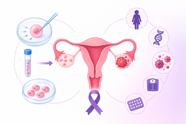 Ivf ở bệnh nhân ung thư buồng trứng giai đoạn sớm: kết cục sinh sản và nguy cơ tái phát